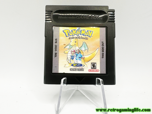Pokemon Orange Version Reproduction Gameboy Boy Color Game Cart - for just $24.99! 