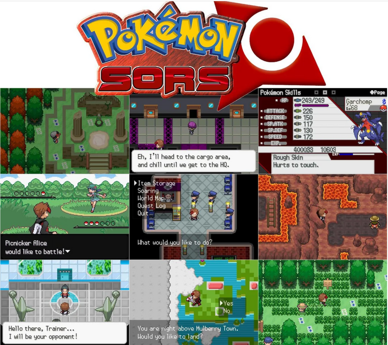 Pokemon SORS GBA Pokemon ROM Hack Video Game Boy Advance - for just $19.49! 