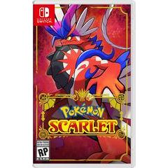 Front cover view of Pokemon Scarlet - Nintendo Switch