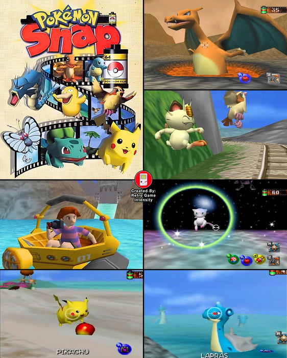 Pokemon Snap N64 Nintendo 64 Video Game Cartridge 1999 - for just $25.99! 