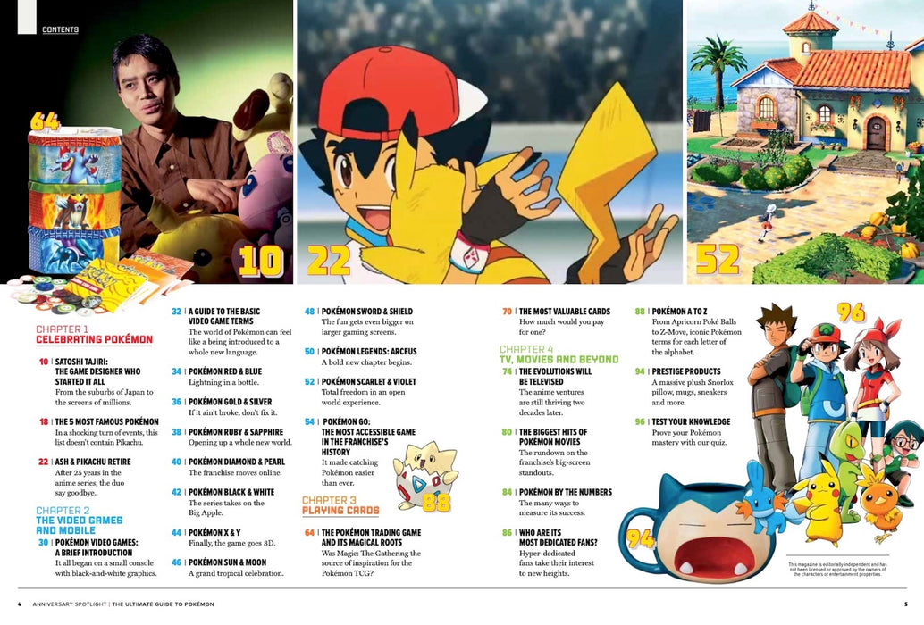 Anniversary Spotlight - The Ultimate Guide to Pokémon, Plus Whats New For The Pokemon Franchise - for just $13.99! 