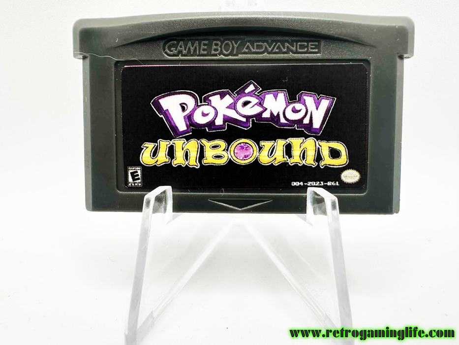 Pokémon Unbound (GBA Reproduction Cartridge) - for just $24.99! 