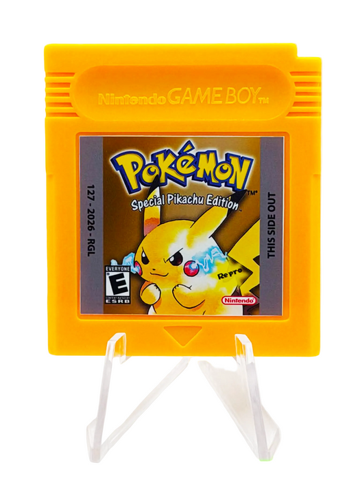 Pokémon Yellow: Special Pikachu Edition – Game Boy Reproduction Cartridge - for just $19.99! 