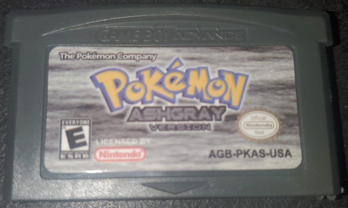 Pokemon AshGray GBA ROM Hack Video Game Custom Gameboy Advance - for just $18.49! 