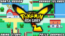 Pokemon AshGray GBA ROM Hack Video Game Custom Gameboy Advance - for just $18.49! 