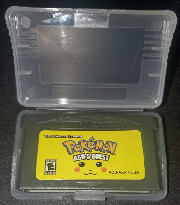 Pokemon Ash's Quest GBA ROM Hack Video Game Custom Gameboy Advance - for just $17.99! 