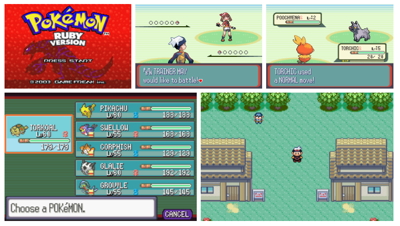 Pokemon Brutal GBA ROM Hack Video Game Custom Gameboy Advance - for just $18.49! 