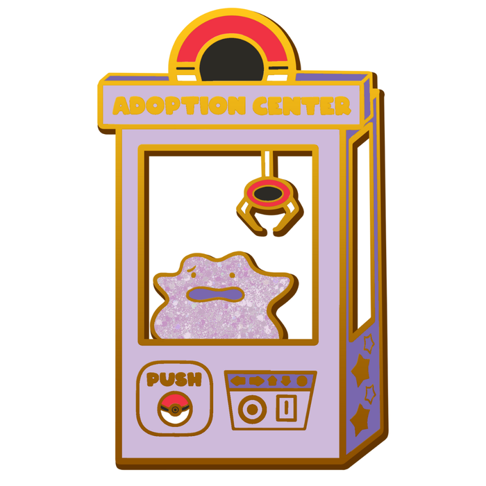 Pokemon: Ditto Adoption Center Enamel Pin - for just $15! 