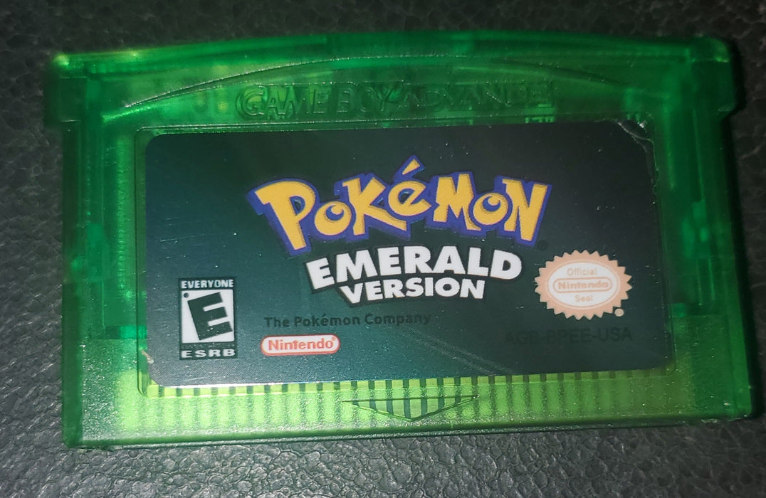 Pokemon Emerald FireRed Ruby Sapphire GBA Video Game French German - for just $12! 