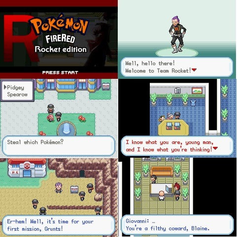 Pokemon FireRed Rocket GBA ROM Hack Video Game Cartridge Custom - for just $18.99! 