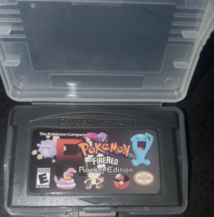 Pokemon FireRed Rocket GBA ROM Hack Video Game Cartridge Custom - for just $19.49! 