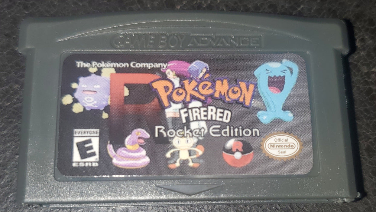 Pokemon FireRed Rocket GBA ROM Hack Video Game Cartridge Custom - for just $19.49! 