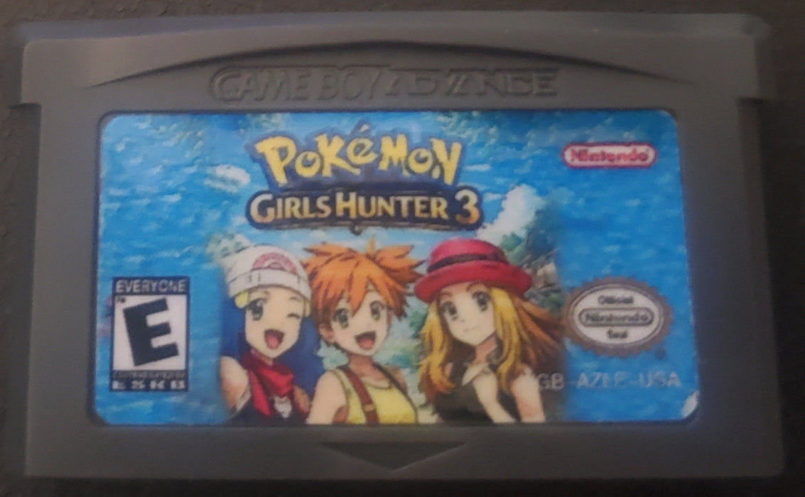Pokemon Girls Hunter 3 GBA Pokemon ROM Hack Video Game Boy Advance - for just $19.49! 
