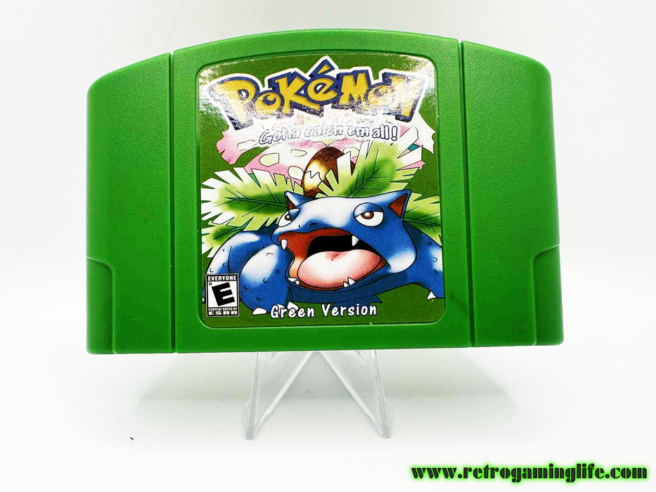 Pokemon Green Version Nintendo 64 Game Cart - for just $39.99! 