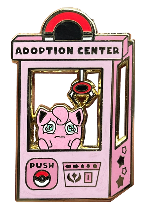 Pokemon: Jigglypuff Adoption Center Enamel Pin - for just $15! 