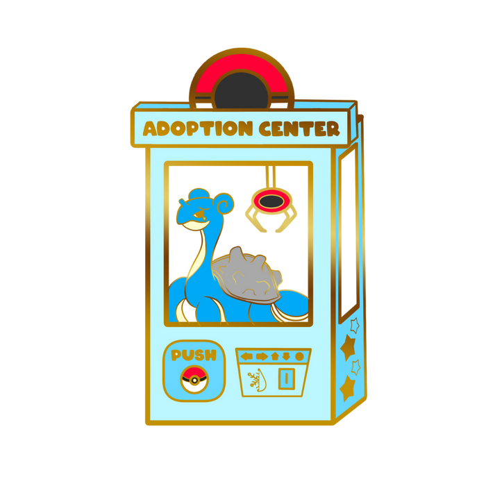 Pokemon: Lapras Adoption Center Enamel Pin - for just $15! 