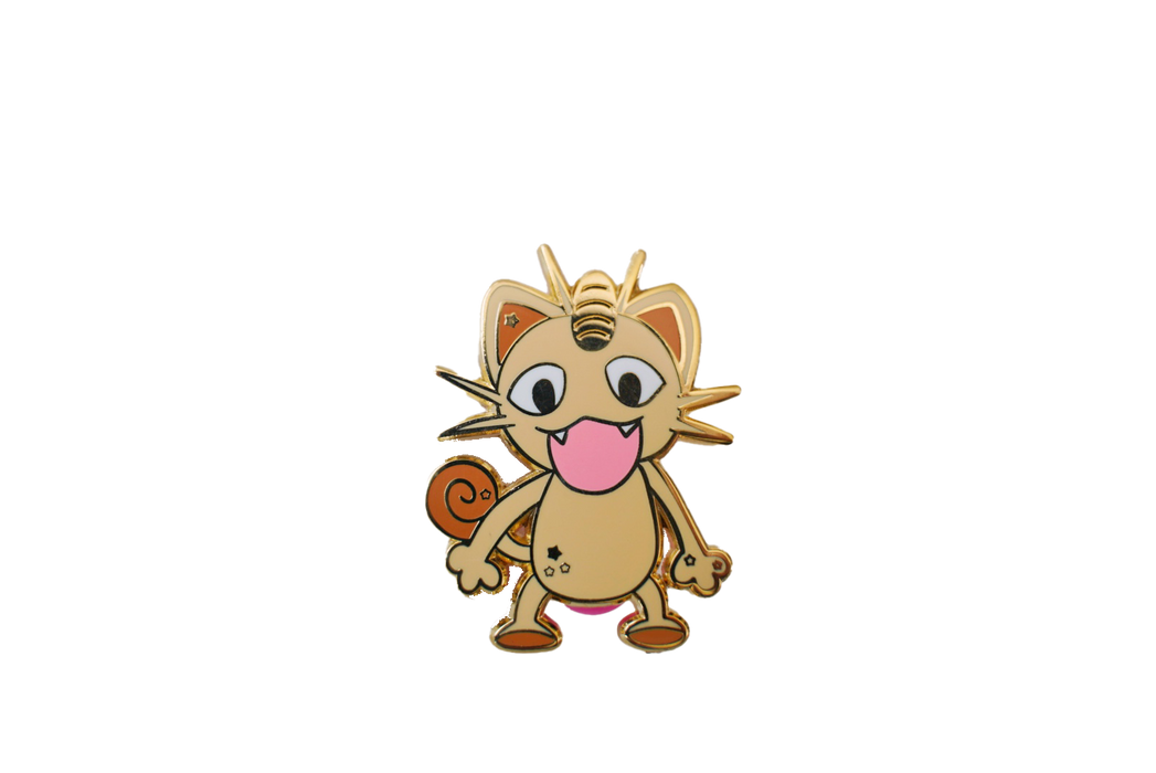 Pokemon: Meowth Enamel Pin - for just $15! 