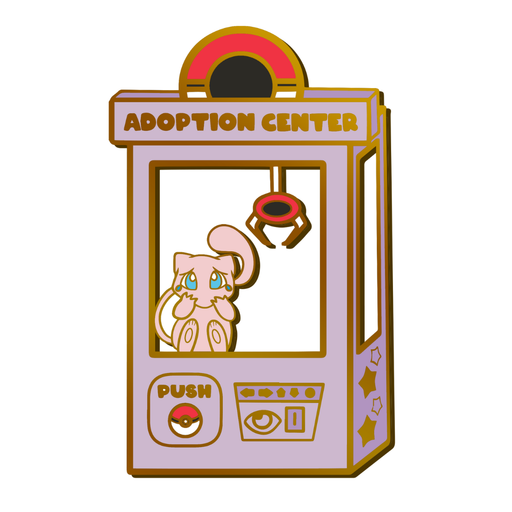 Pokemon: Mew Adoption Center Enamel Pin - for just $15! 