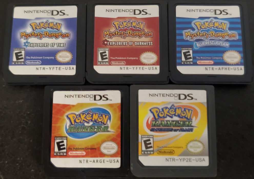 Nintendo DS Video Game Cartridge Collection NDS Pokemon - for just $16.99! 