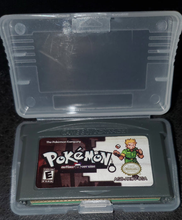 Pokemon Outlaw GBA ROM Hack Video Game Custom Gameboy Advance - for just $17.99! 