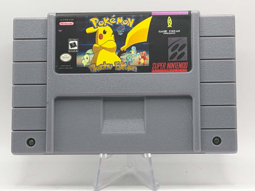 Pokemon Pikachu Version Reproduction SNES Side Scrolling Game - for just $24.99! 