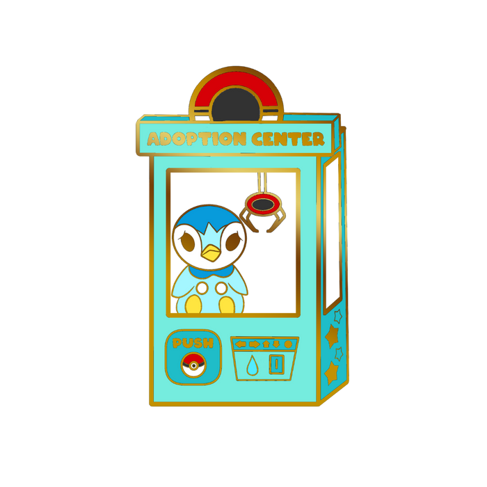 Pokemon: Piplup Adoption Center Enamel Pin - for just $15! 