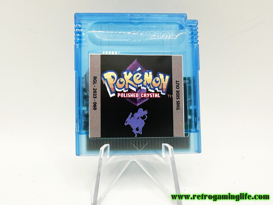 Pokemon Polished Crystal v3.1.1 Gameboy Color Video Game - for just $24.99! 
