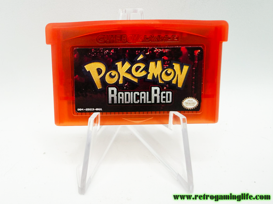 Pokemon Radical Red v4.1 Gameboy Advance Reproduction Game Cart - for just $24.99! 