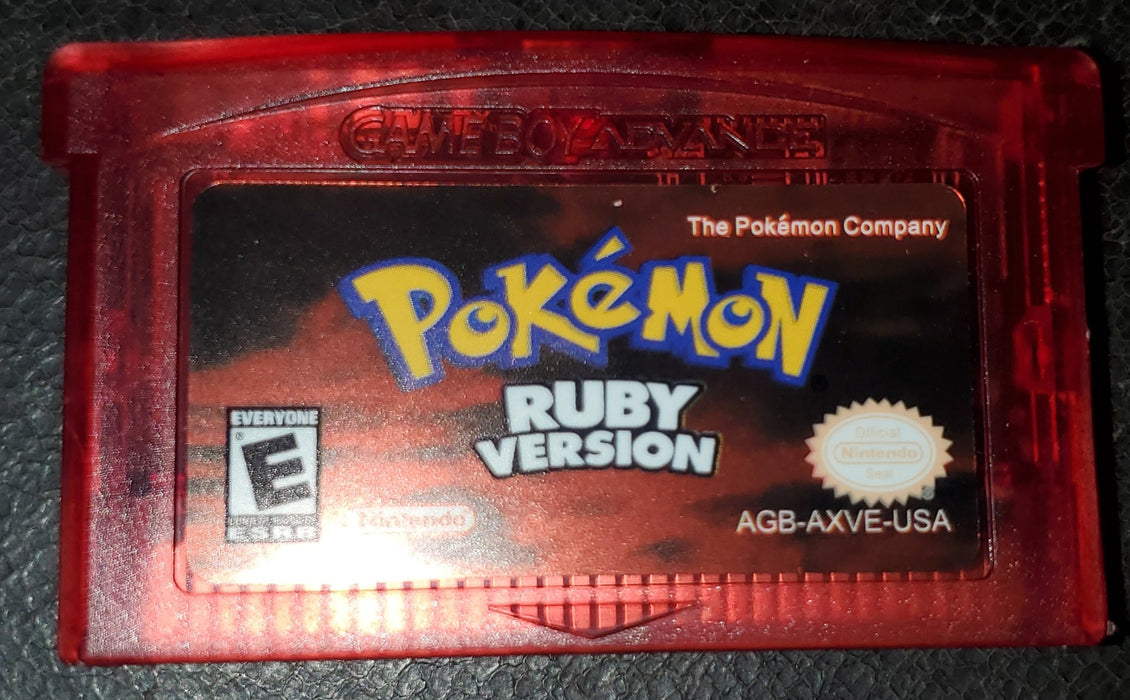 Pokemon Emerald FireRed Ruby Sapphire GBA Video Game French German - for just $12! 