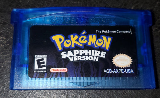 Pokemon Sapphire GBA Video Game Cartridge Game Boy Advance 2003 - for just $13.50! 