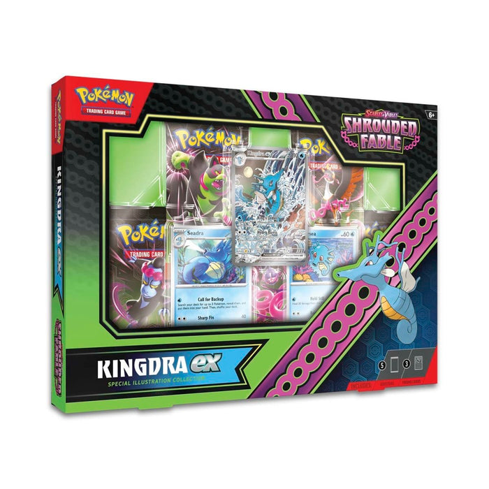 Pokemon: Scarlet & Violet -Shrouded Fable Kingdra ex Special Illustration Collection - for just $36.99! 