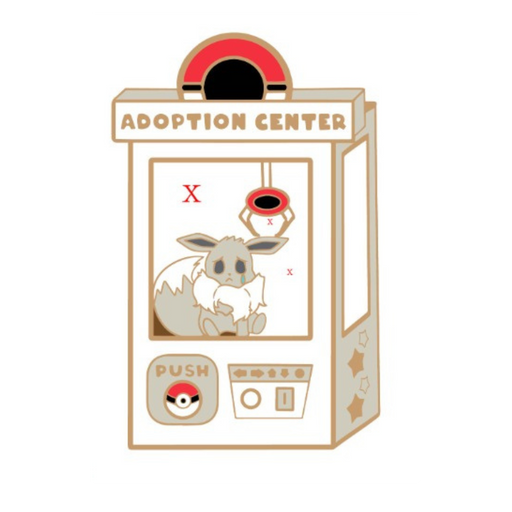 Pokemon: Shiny Eevee Adoption Center Enamel Pin - for just $15! 