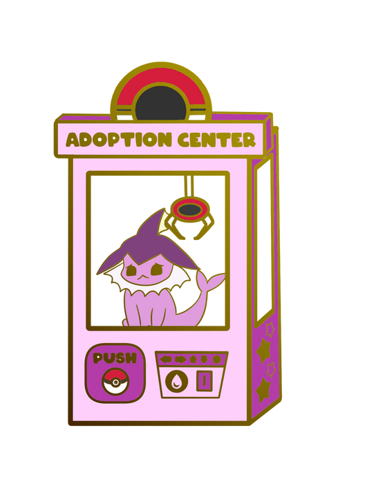 Pokemon: Shiny Vaporeon Adoption Center Enamel Pin - for just $15! 