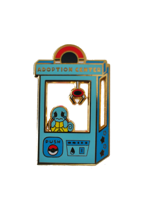 Pokemon: Squirtle Adoption Center Enamel Pin - for just $15! 