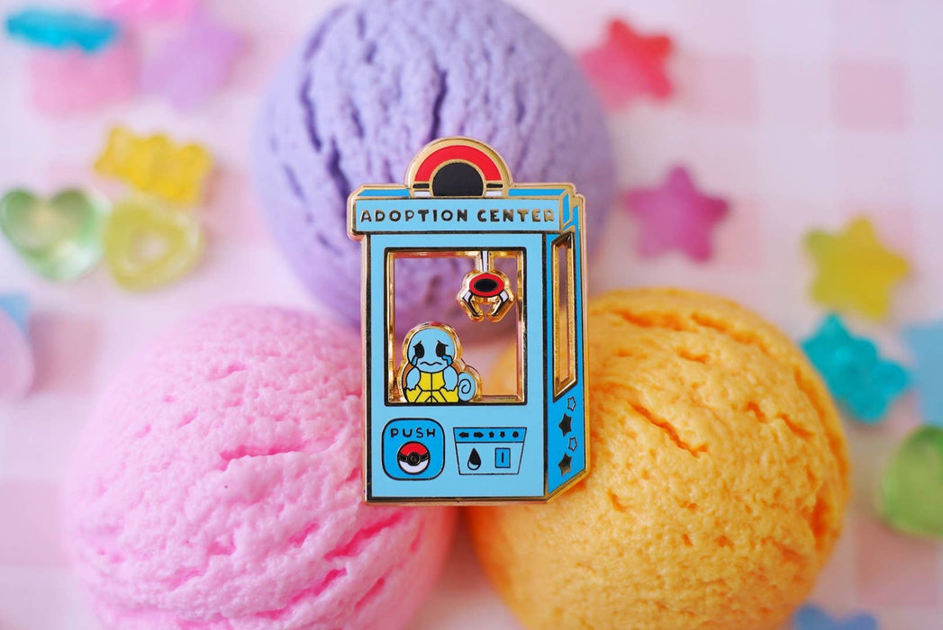 Pokemon: Squirtle Adoption Center Enamel Pin - for just $15! 