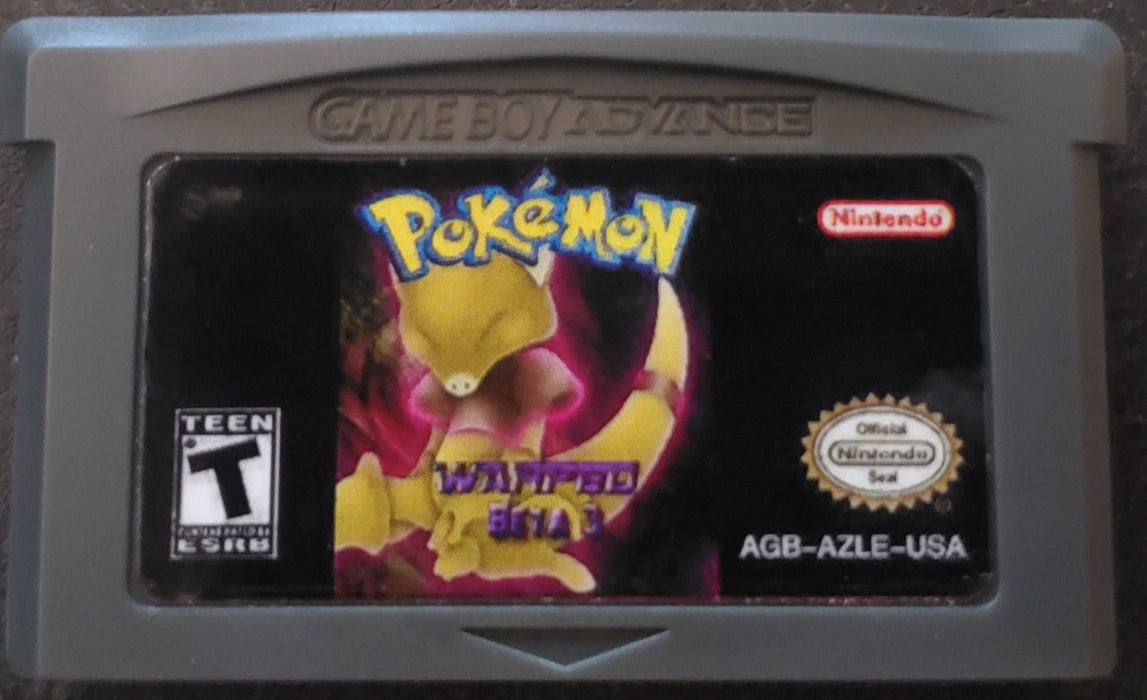 Pokemon Warped GBA Pokemon ROM Hack Video Game Boy Advance - for just $19.49! 