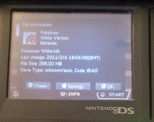 Pokemon White Version 1 Video Game Nintendo DS R4 - for just $18.49! 