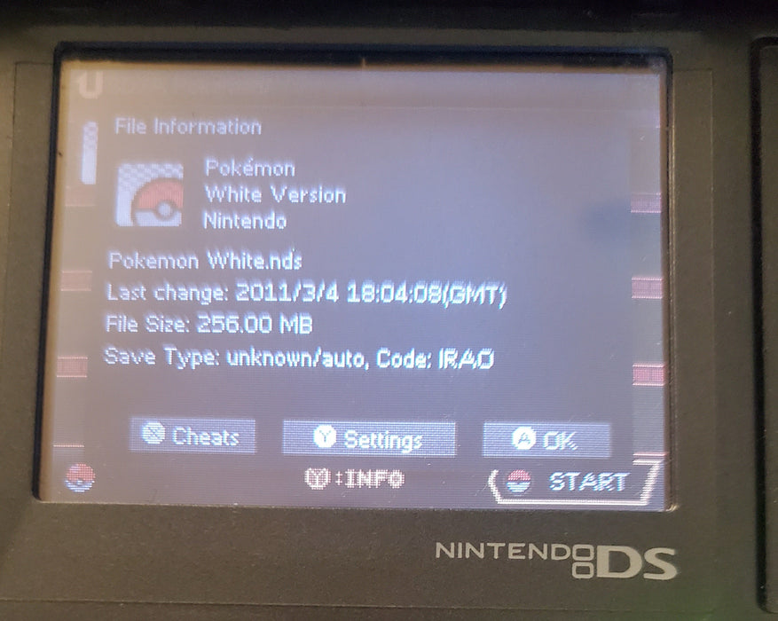 Pokemon White Version 1 Video Game Nintendo DS R4 - for just $18.49! 