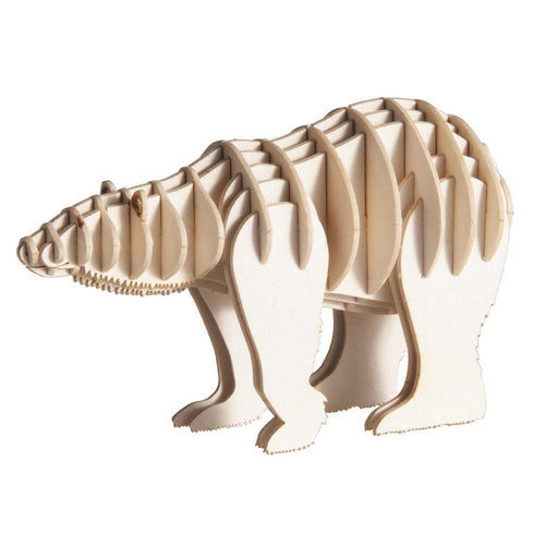 Polar Bear 3D Cardboard Model Kit Fridolin - for just $11.99! 