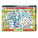 Polar Habitat Funky Zoo 1000 Piece Jigsaw Puzzle Heye - for just $29.99! 