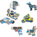 Police Catching the Bank Robbers 43 Piece Tray Jigsaw Puzzle Larsen - for just $11.99! 