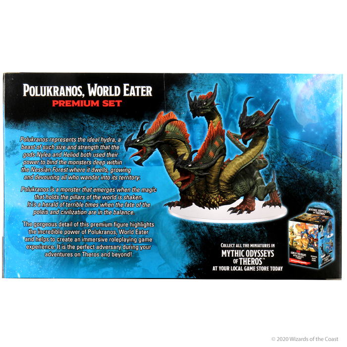 D&D: Icons of the Realms - Mythic Odysseys of Theros - Polukranos, World Eater Premium Figure - for just $59.99! 