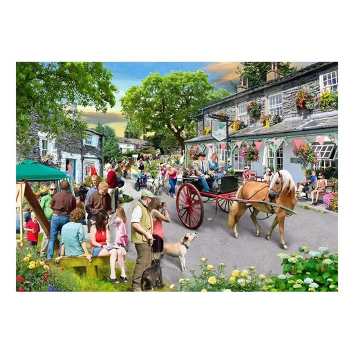 Pony Parade 500 Big Piece Jigsaw Puzzle HOP - for just $24.99! 