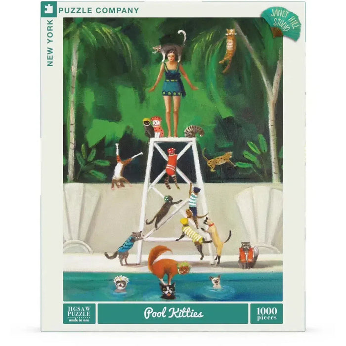 Pool Kitties 1000 Piece Jigsaw Puzzle NYPC - for just $24.99! 