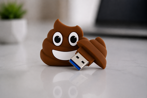 Poop Emoji USB 3.1 Flash Drive - for just $9.49! 