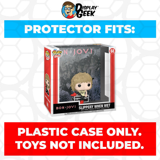 Pop Protector for Bon Jovi Slippery When Wet #68 Funko Pop Albums - for just $13.99! 