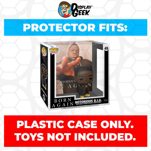 Pop Protector for Notorious BIG Born Again #45 Funko Pop Albums - Just $13.99! Shop now at Retro Gaming of Denver