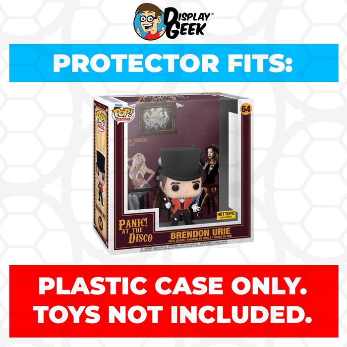 Pop Protector for Panic at the Disco Brendon Urie #64 Funko Pop Albums - Just $13.99! Shop now at Retro Gaming of Denver