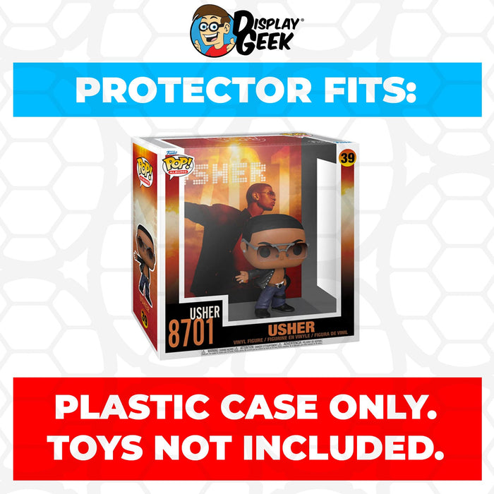 Pop Protector for Usher 8701 #39 Funko Pop Albums - Just $13.99! Shop now at Retro Gaming of Denver