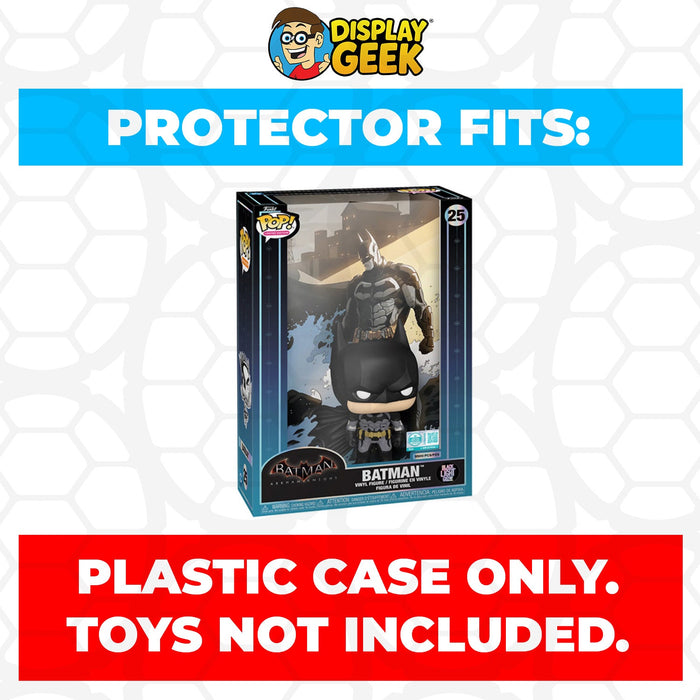Pop Protector for Funko Pop Comic Covers Batman Arkham #25 Blacklight GITD Box - for just $14.99! 